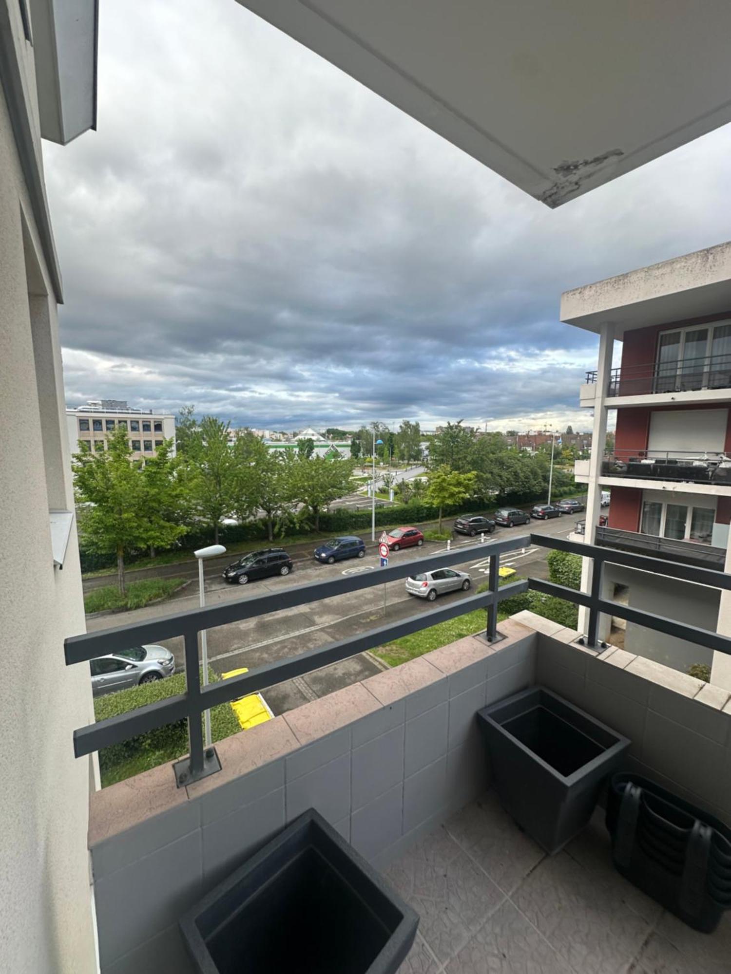 Apartament Tres Beau Trois Pieces Avec Vue Degagee Strasburg Zewnętrze zdjęcie